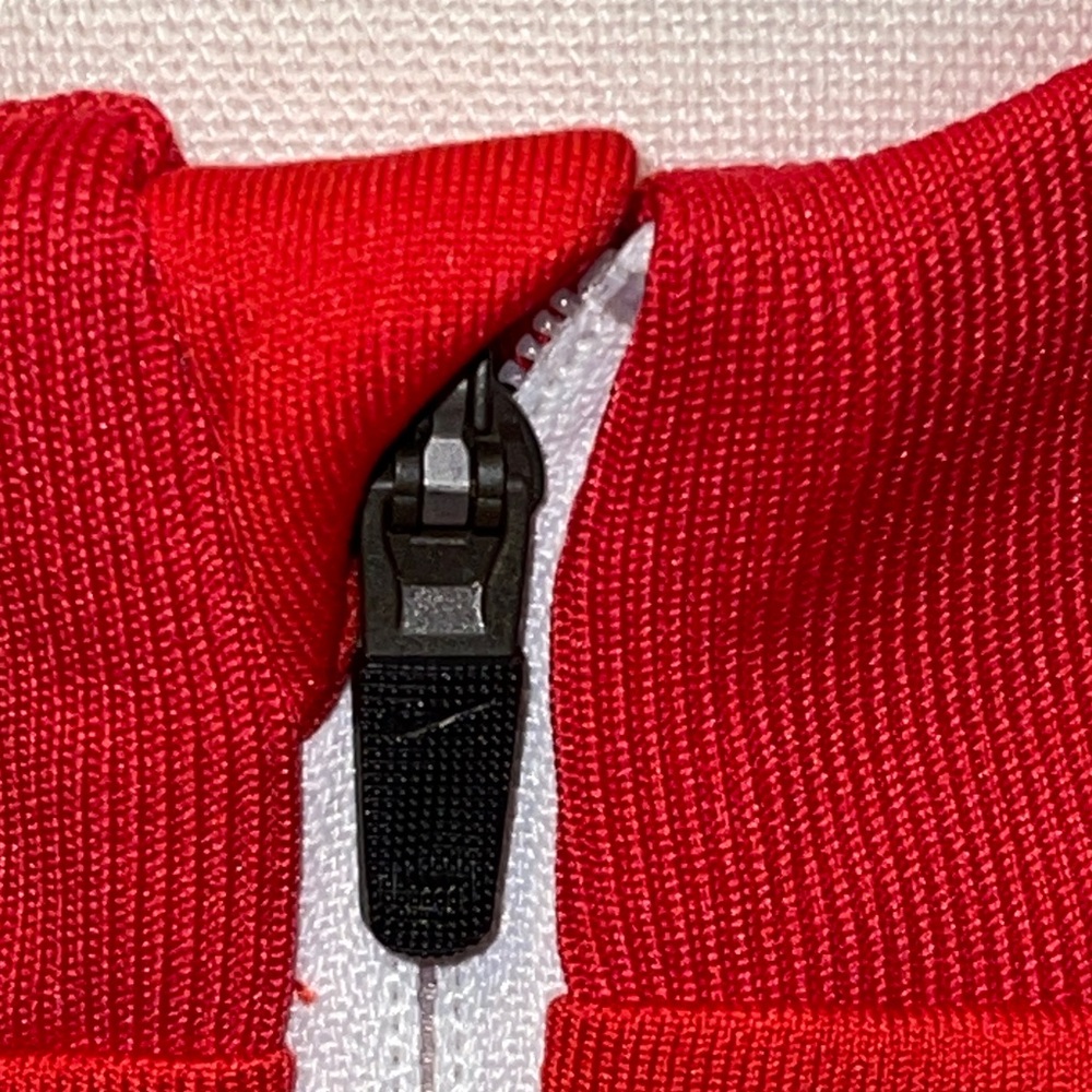 Nike Bright Red Athletic Pullover - image 3